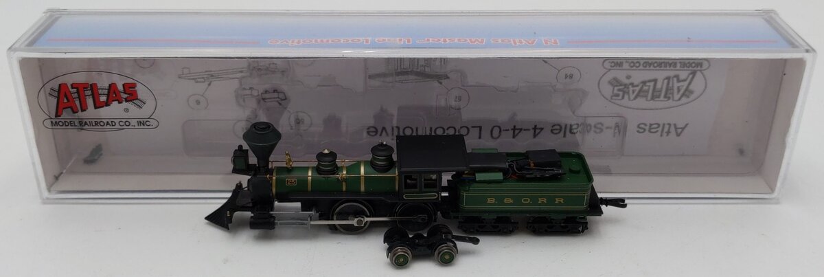 Atlas 40002119 N Baltimore & Ohio 4-4-0 American Steam Locomotive #25 EX/Box