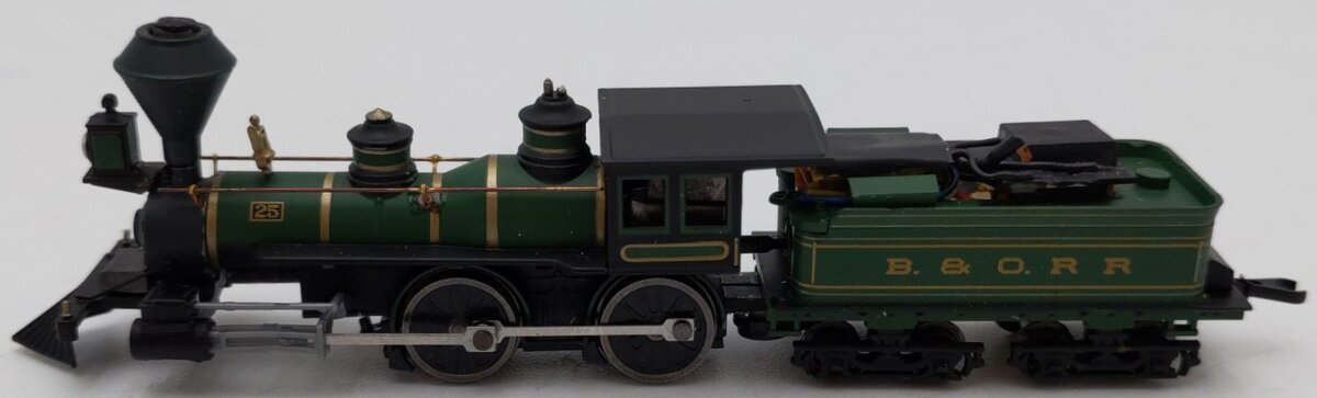 Atlas 40002119 N Baltimore & Ohio 4-4-0 American Steam Locomotive #25 EX/Box