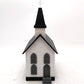MTH 30-9002 O Gauge White Country Church with Gray Roof & Shutters #5 EX