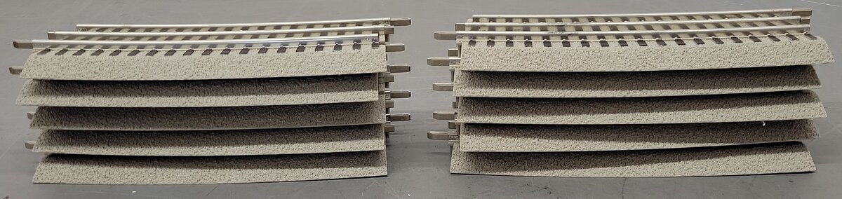 Lionel 6-12061 O Gauge FasTrack O-84 Curve Track Sections [10]