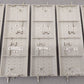 Lionel 6-12014 FasTrack 10" Straight Track (5) VG