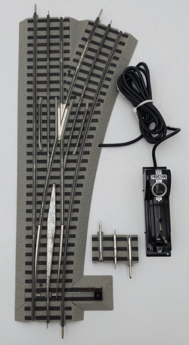 Lionel 6-12049 O72 Right Hand Remote-Control FasTrack Switch Turnout EX/Box