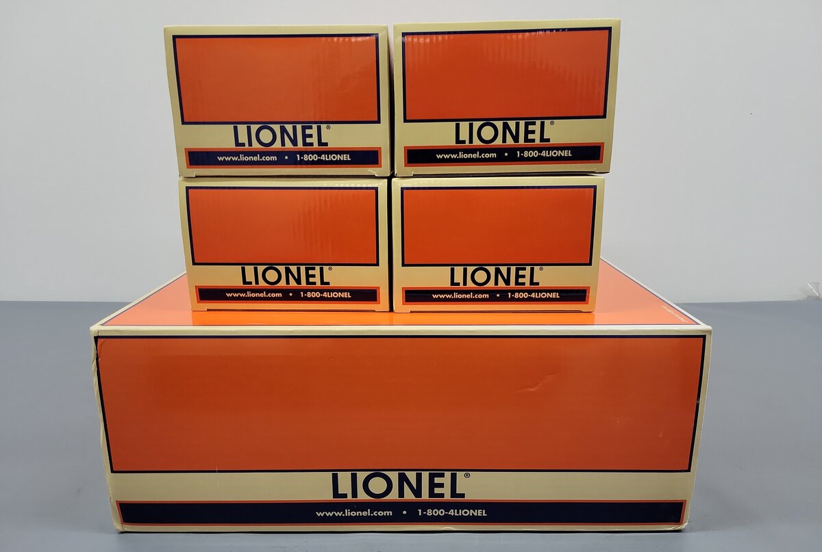 Lionel 6-15317 O Gauge Southern “The Southerner“ Aluminum Passenger Car Set LN/Box