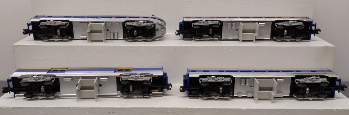 Lionel 6-15313 O Gauge Delaware & Hudson Aluminum 4-Car Passenger Set EX/Box