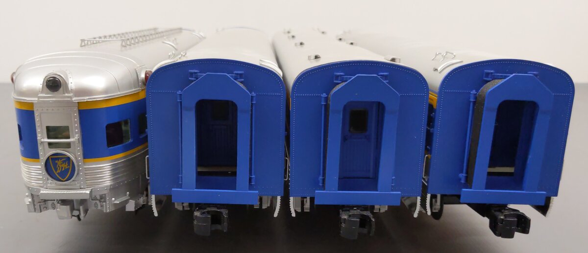 Lionel 6-15313 O Gauge Delaware & Hudson Aluminum 4-Car Passenger Set EX/Box