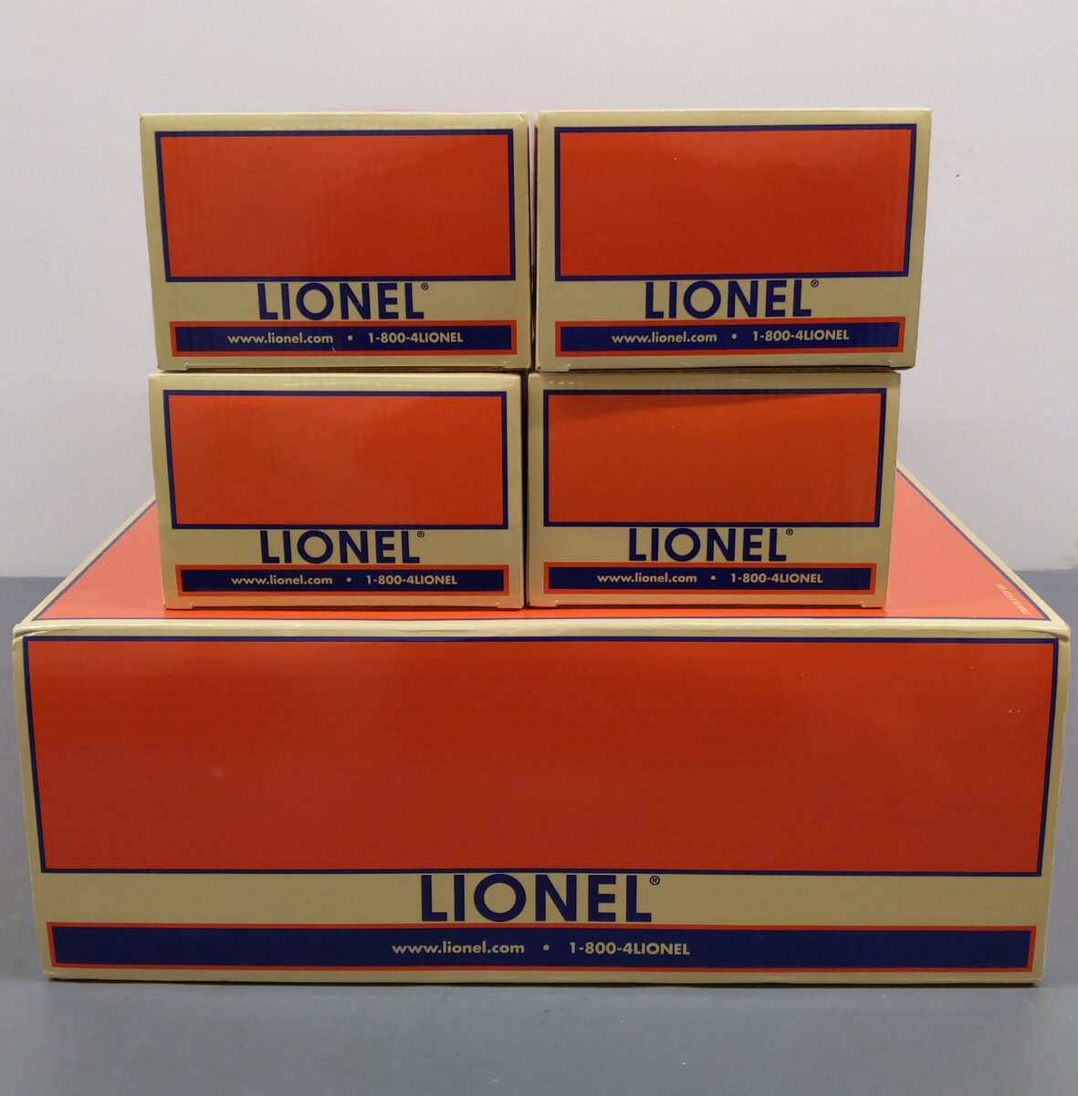 Lionel 6-15313 O Gauge Delaware & Hudson Aluminum 4-Car Passenger Set EX/Box