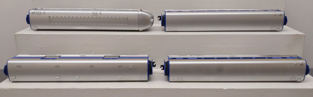 Lionel 6-15313 O Gauge Delaware & Hudson Aluminum 4-Car Passenger Set EX/Box