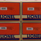 Lionel 6-15395 O Gauge Alaska Superliner Aluminum Passenger 4-Car Set LN/Box
