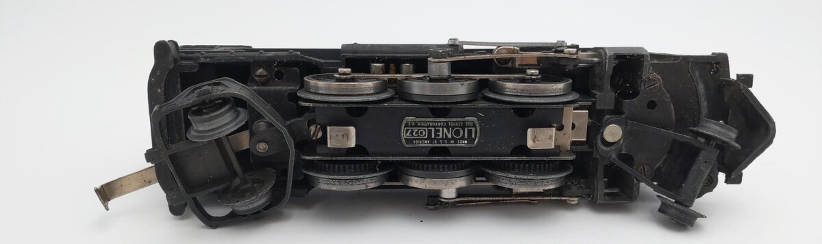 Lionel 1666 Vintage O 2-6-2 Diecast Steam Locomotive VG
