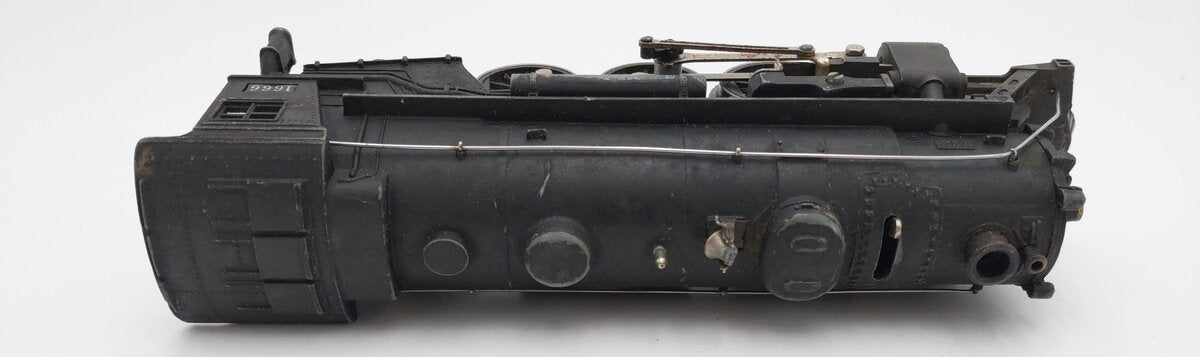 Lionel 1666 Vintage O 2-6-2 Diecast Steam Locomotive VG
