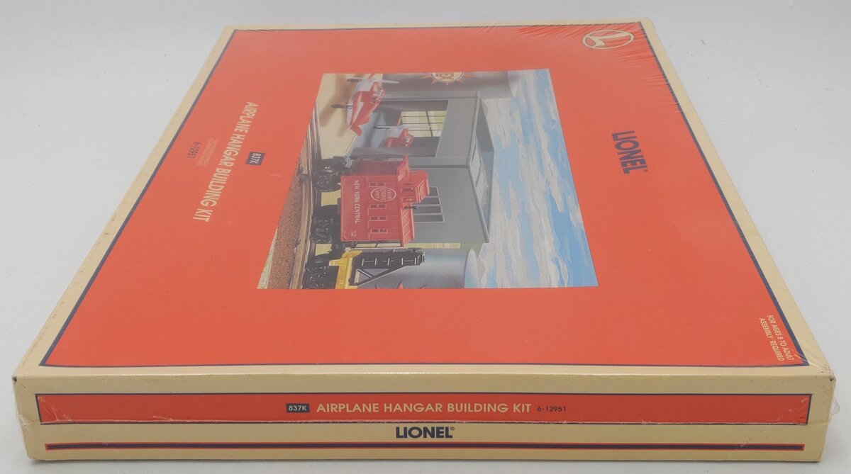 Lionel 6-12951 O / 0-27 Scale Airplane Hangar Building Kit NIB