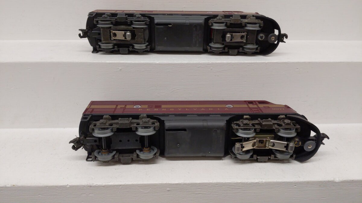 Lionel 6-8970 O Gauge Pennsylvania F3 Tuscan AA Diesel Locomotive Set- 8970/8971 EX/Box