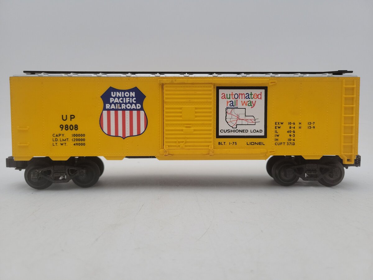 Lionel 6-9808 O Gauge Union Pacific Box Car #9808 EX