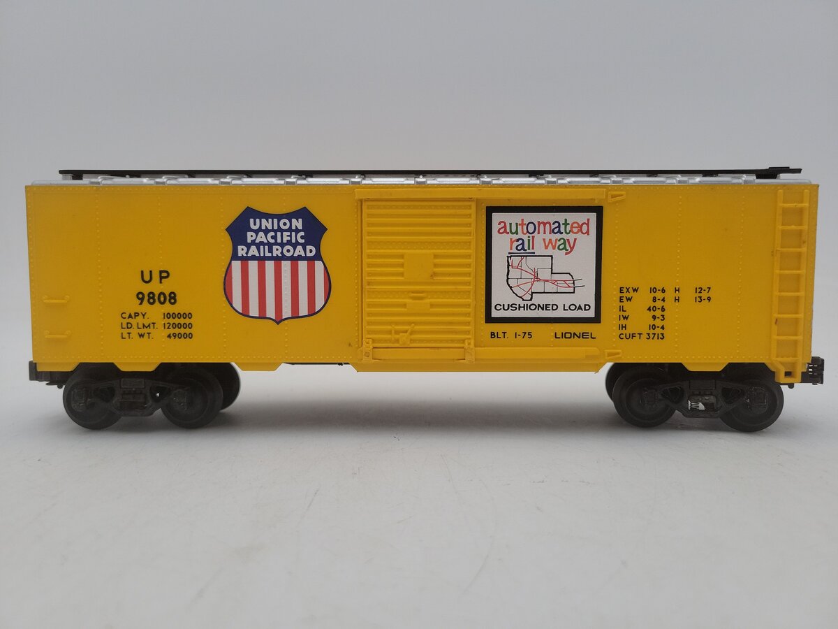 Lionel 6-9808 O Gauge Union Pacific Box Car #9808 EX