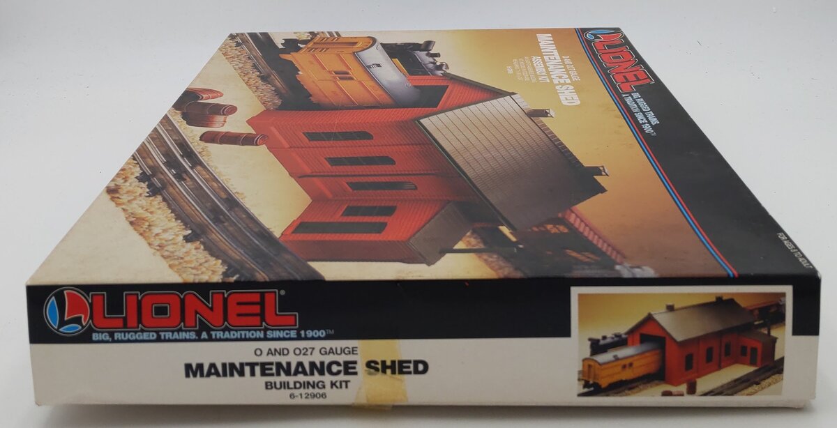 Lionel 6-12906 O and O27 Scale Maintenance Shed Plastic Building Kit LN/Box