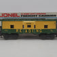 Lionel 6-6439 O Gauge Reading Bay Window Caboose EX/Box