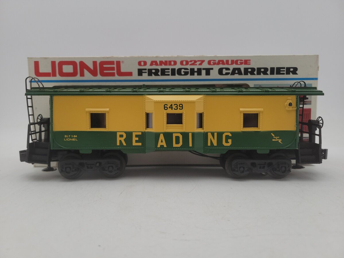 Lionel 6-6439 O Gauge Reading Bay Window Caboose EX/Box