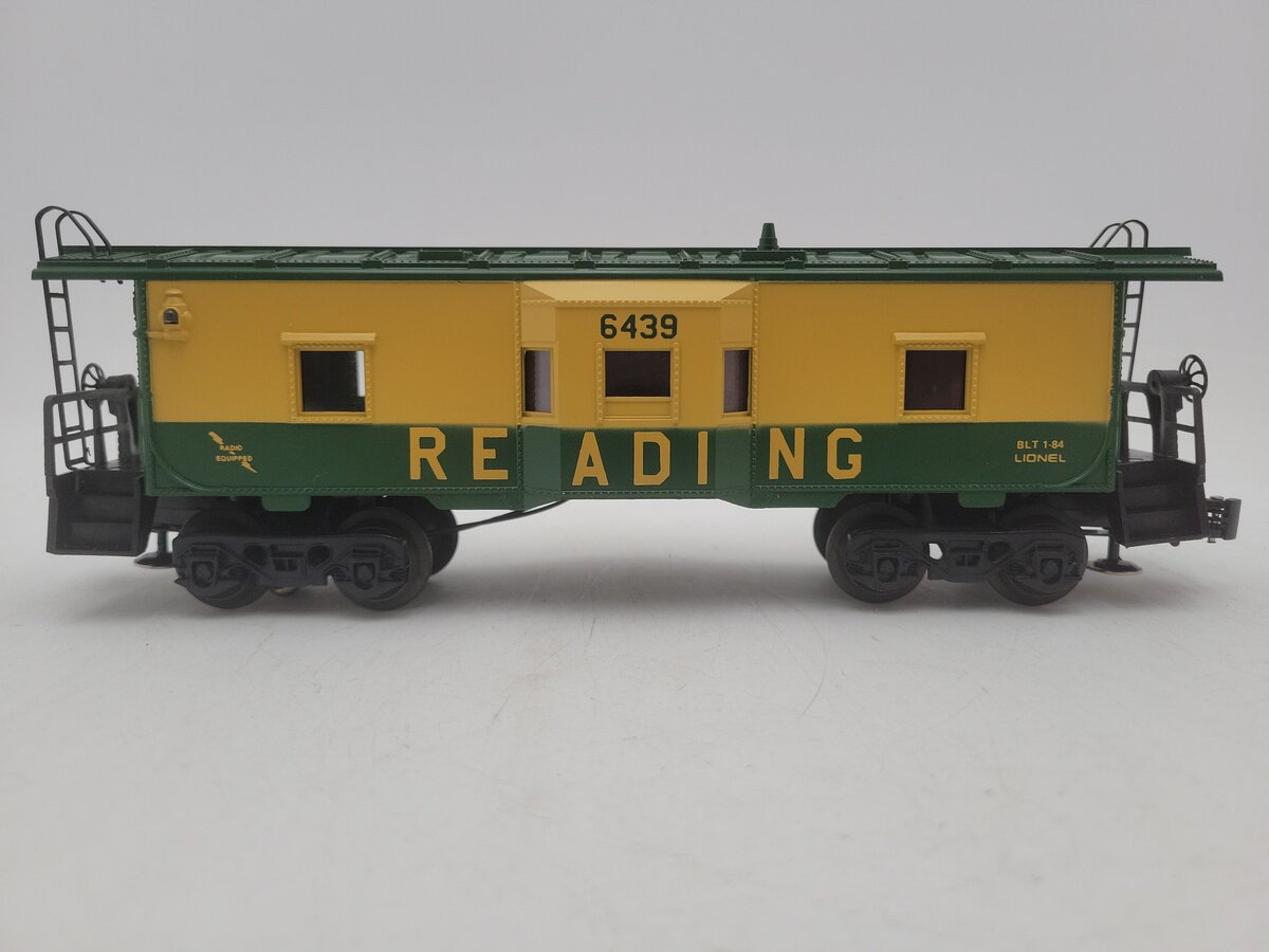Lionel 6-6439 O Gauge Reading Bay Window Caboose EX/Box