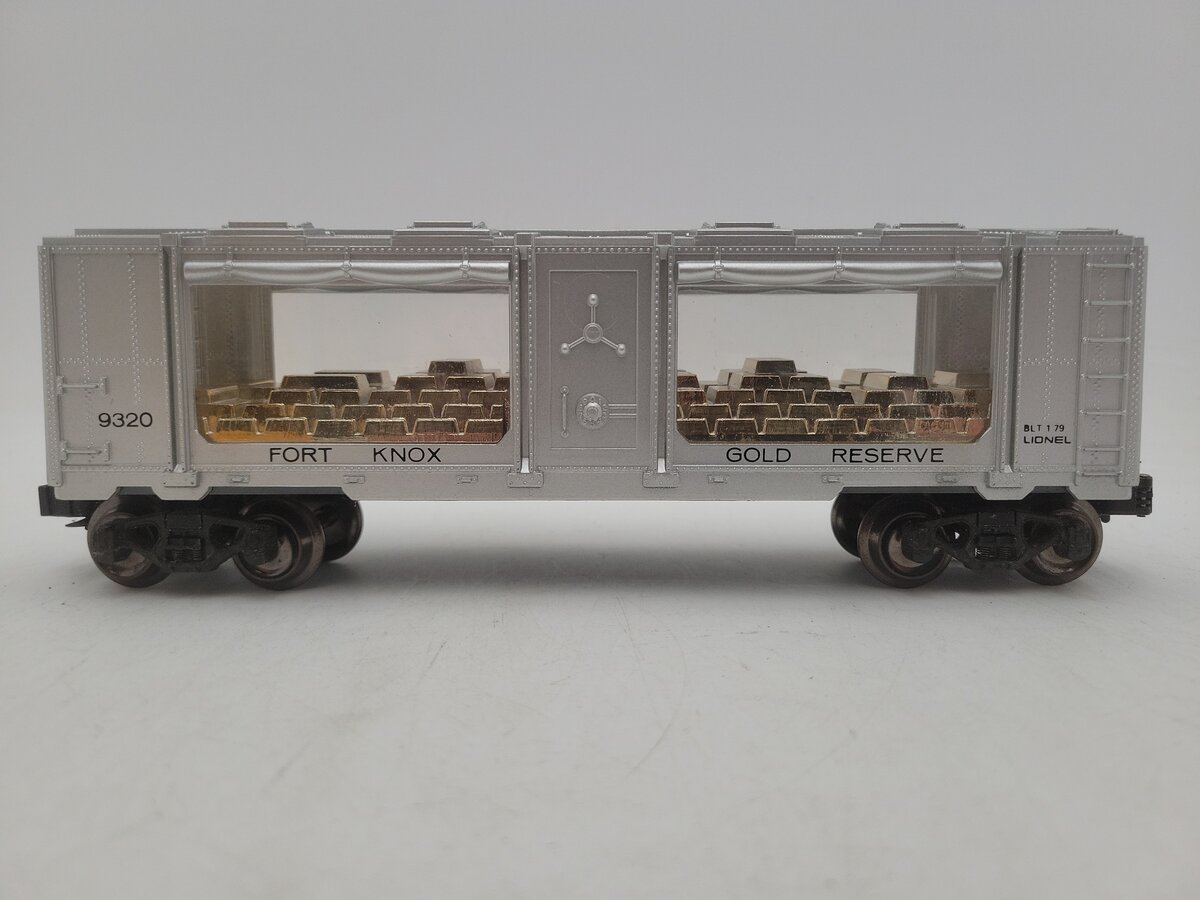Lionel 6-9320 O Gauge Fort Knox Gold Bullion Car #9320 EX/Box