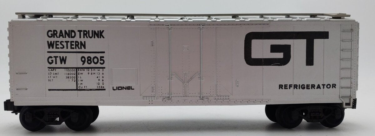 Lionel 6-9805 O Gauge Grand Trunk Reefer Car VG/Box