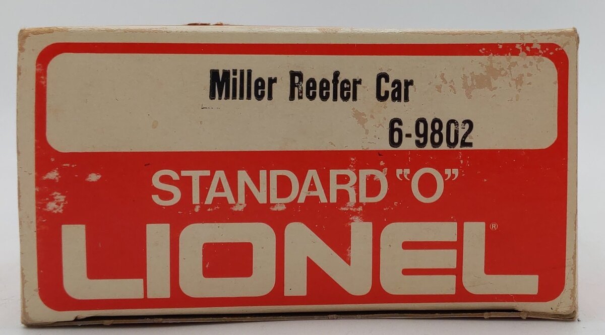 Lionel 6-9802 O Gauge Miller High Life Reefer Car #9802 EX/Box