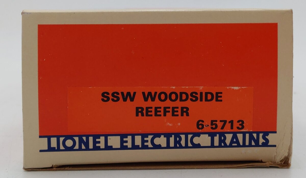 Lionel 6-5713 O Gauge SSW Cotton Belt Route Woodside Reefer Car LN/Box