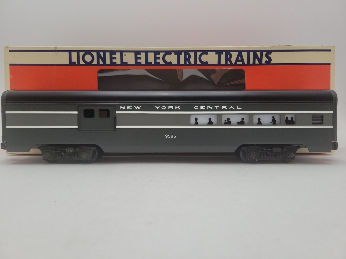 Lionel 6-9595 O Gauge New York Central Aluminum Combine Passenger Car #9595 EX/Box
