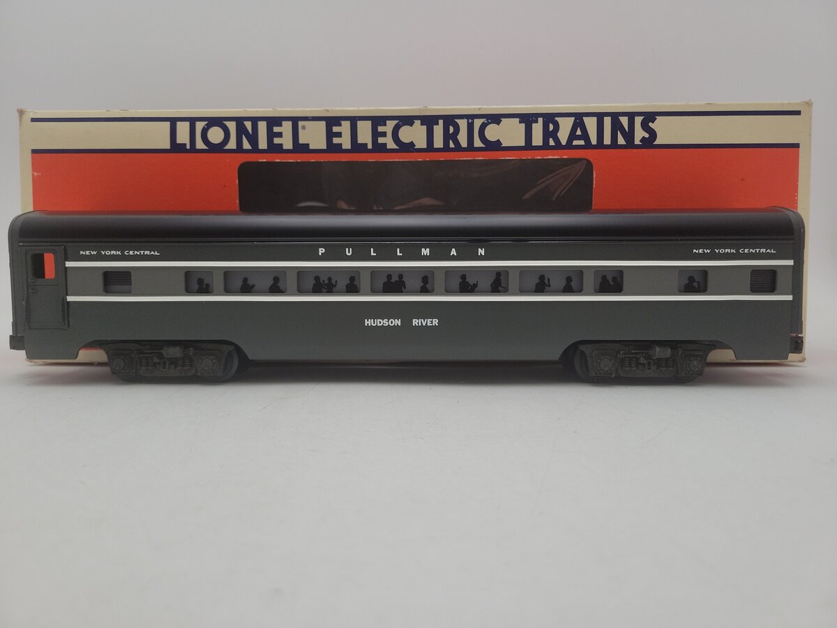 Lionel 6-9597 O Gauge New York Central "Hudson River" Aluminum Coach Car EX/Box