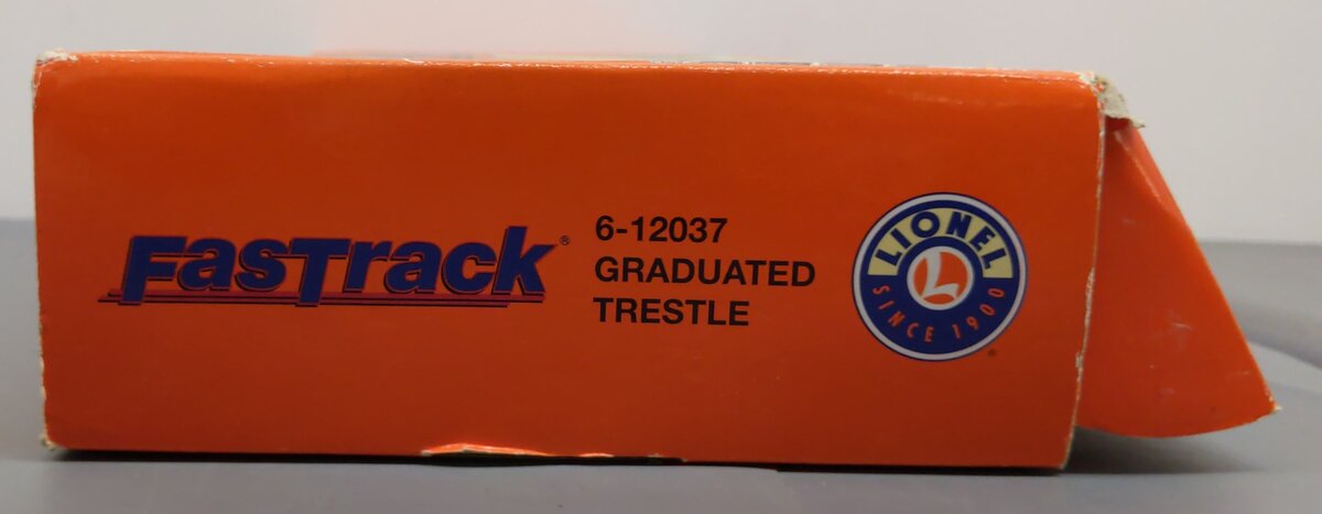 Lionel 6-12037 O FasTrack Graduated Trestle Set VG/Box