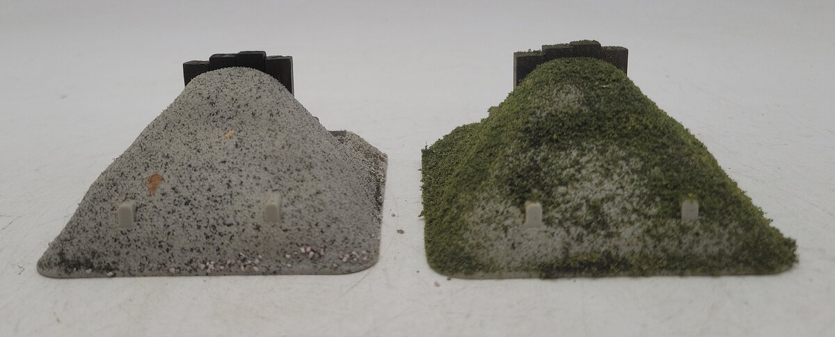 Lionel 6-12059 O Scale Fast Track Earthen Bumpers (Pack of 2)/Box