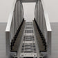 MTH 40-1101 O Gauge 30" Long Silver Steel Arch Bridge EX/Box