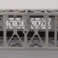 MTH 40-1101 O Gauge 30" Long Silver Steel Arch Bridge EX/Box