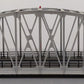 MTH 40-1101 O Gauge 30" Long Silver Steel Arch Bridge EX/Box