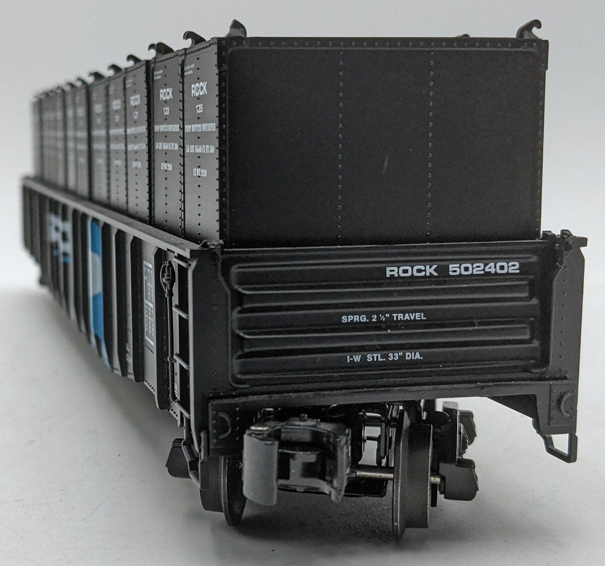 Lionel 6-17480 O The Rock Gondola with Containers LN