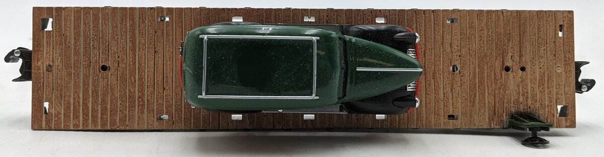 Menards 279-4516 O Railway Express Flatcar with Panel Truck LN