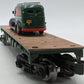 Menards 279-4516 O Railway Express Flatcar with Panel Truck LN