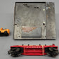 Lionel 264 Vintage O Operating Forklift Platform with 6264 Lumber Car VG/Box