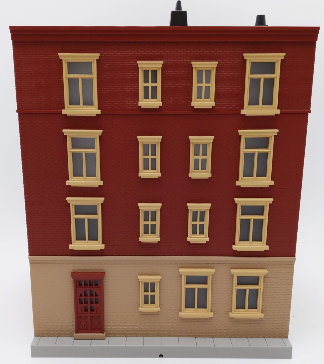 MTH 30-90192 O Gauge Bavarian Garden Works 4-Story Building VG