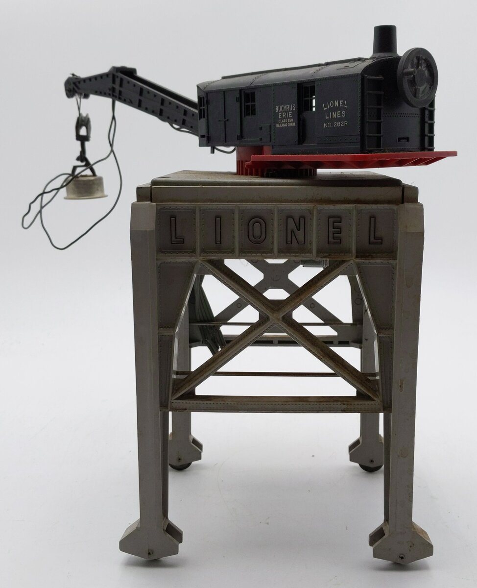 Lionel 282 Vintage O Bucyrus Erie Remote Control Gantry Crane VG