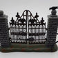 Dept 56 4047599 Halloween Village Accessory Spooky Wrought Iron Gate LN/Box