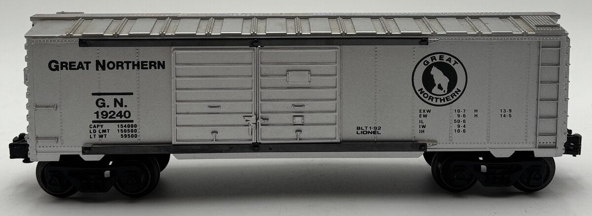 Lionel 6-19240 O Gauge Great Northern Double Door Boxcar EX/Box