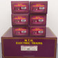 MTH 20-90548 O Gauge New York Central 6-Car 50-Ton 41' Wood Flat Car Set EX/Box
