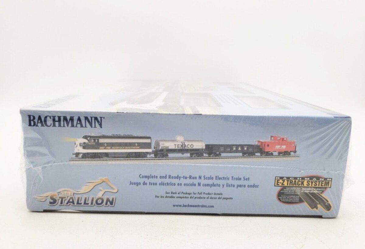 Bachmann 24025 N Scale Norfolk Southern The Stallion Diesel Starter Train Set MT/Box