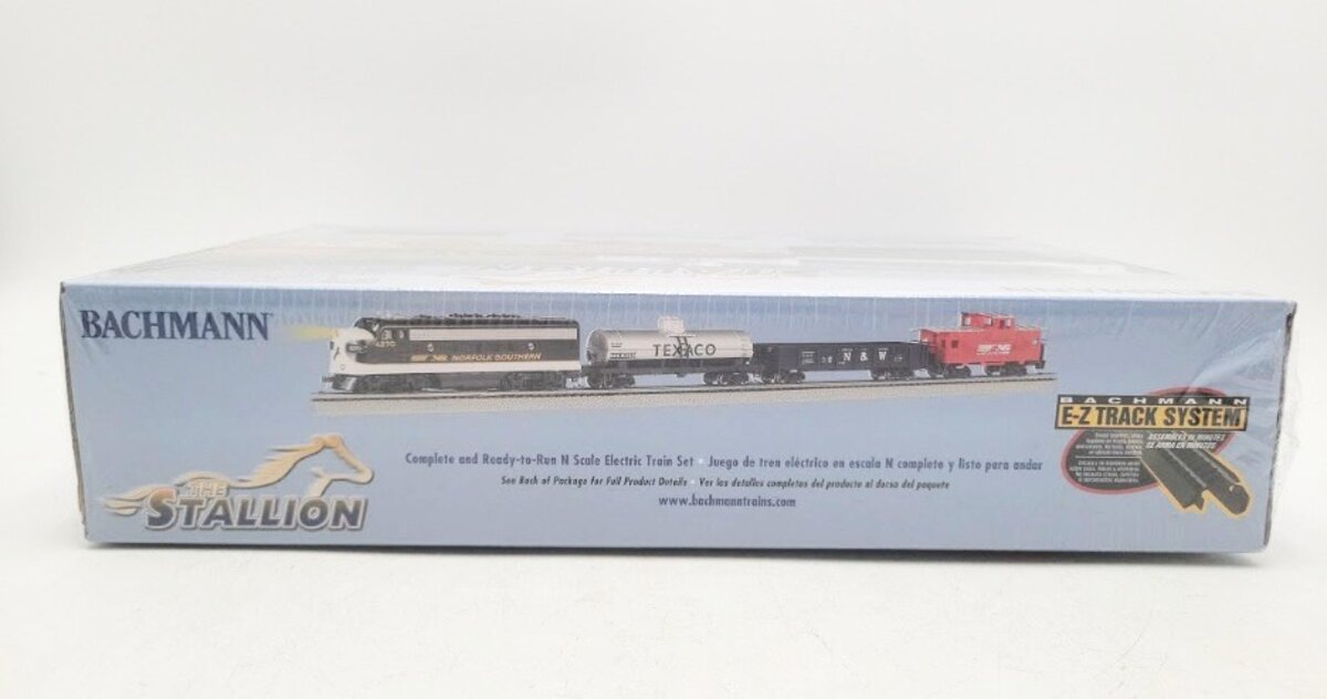 Bachmann 24025 N Scale Norfolk Southern The Stallion Diesel Starter Train Set MT/Box