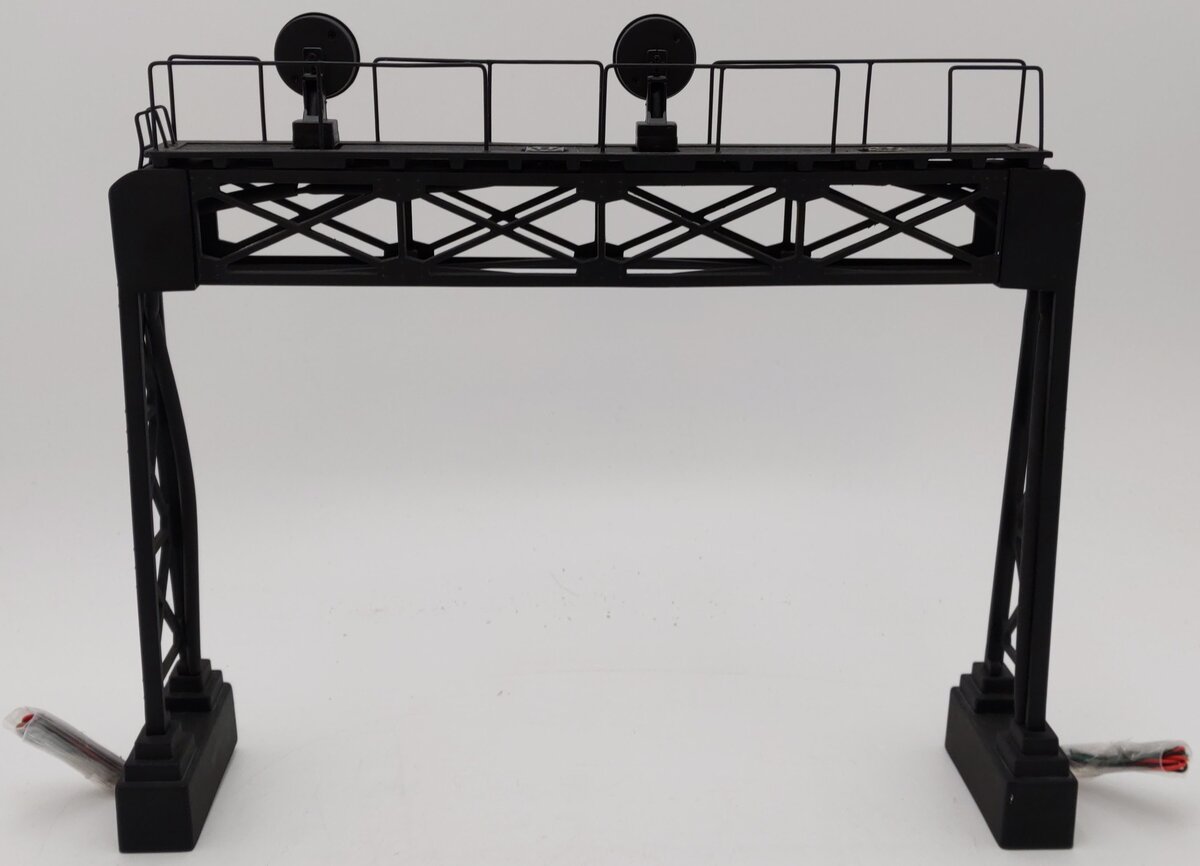 MTH 30-11030 O Gauge Pennsylvania Operating Signal Bridge EX
