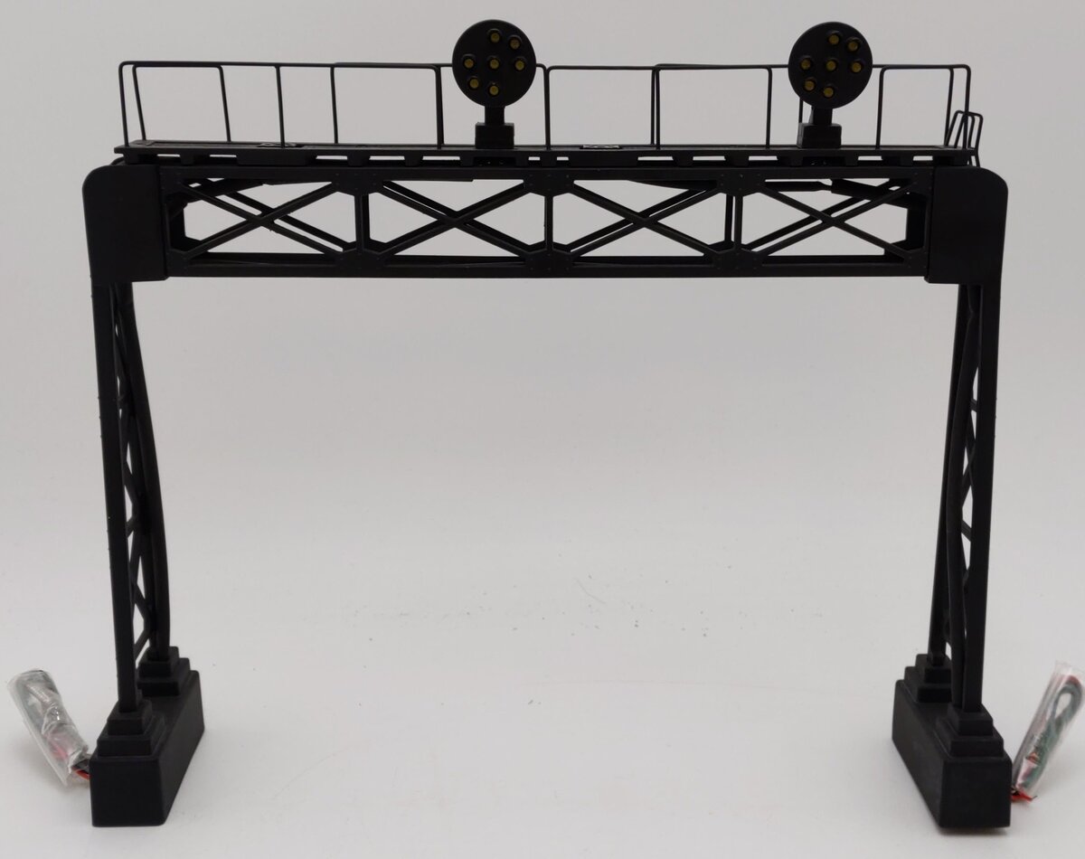 MTH 30-11030 O Gauge Pennsylvania Operating Signal Bridge EX