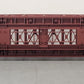 MTH 40-1031 O Gauge 30 Inch Rust Colored Steel Arch Bridge w/ Piers EX