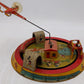 Marx Vintage Aluminum Mickey Mouse Express Windup Train Toy VG