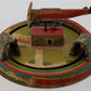 Marx Vintage Aluminum Honeymoon Express Windup Train Toy VG