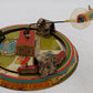 Marx Vintage Aluminum Honeymoon Express Windup Train Toy VG
